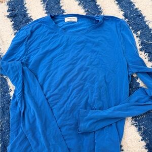 Babaton Vibrant Blue Long Sleeve Tee